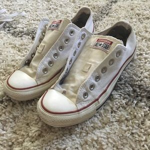 : : White Converse : :